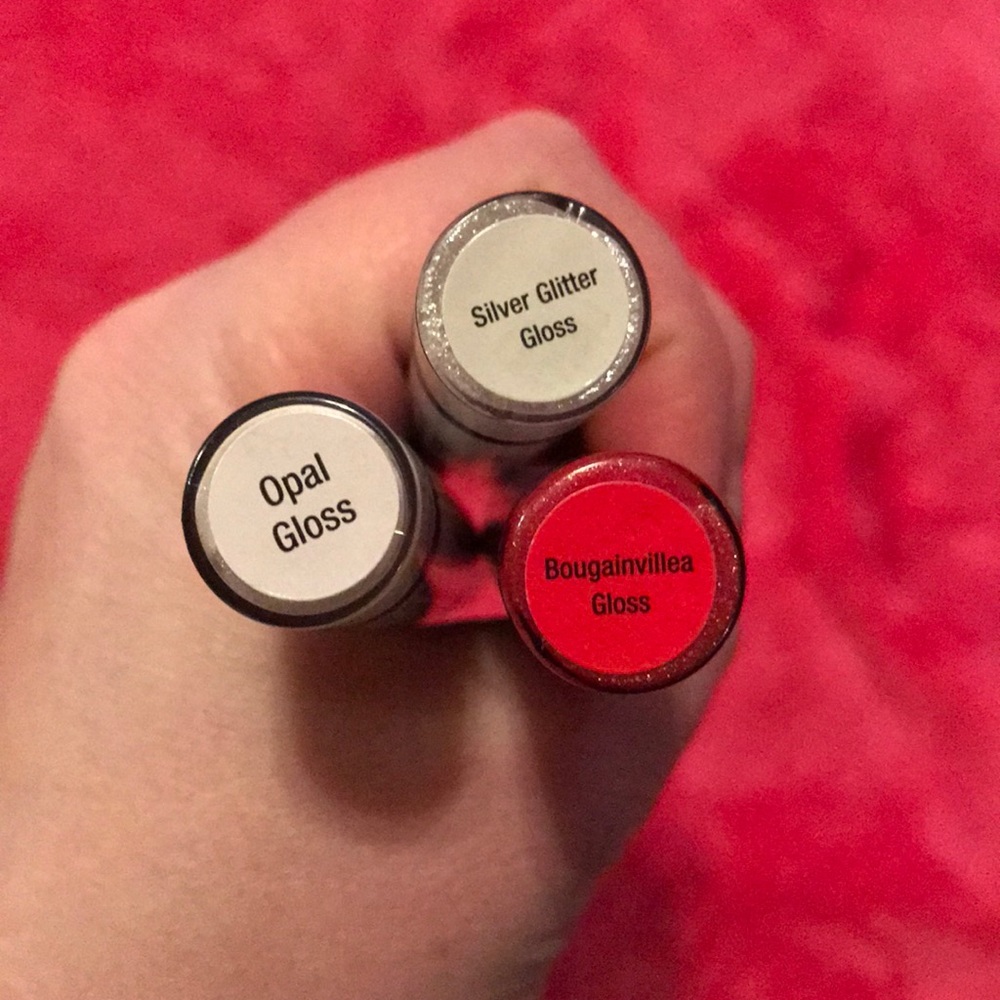 Opened, unused Lipsense glosses